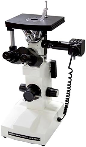 Pesquisa radical 40-2000x Metalógrafo metalúrgico invertido LED refletido microscópio de luz W M Objetivos planos Anexação polarizadora
