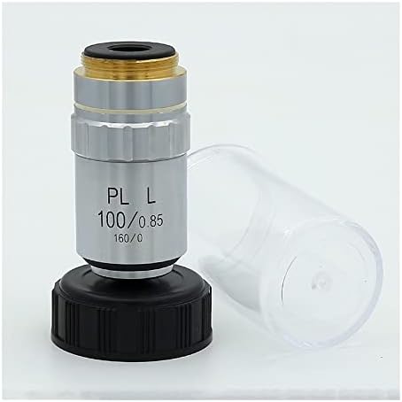 Acessórios para microscópio de laboratório Beeyng 5x 10x 40x 60x 80x 100x Plano de distância de trabalho de longa distância lente objetiva acromática para microscópio metalográfico