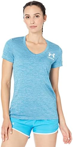 Under Armour Women Freedom Tech Tech de manga curta Camiseta V