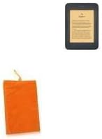 Caixa de ondas de caixa compatível com Barnes & Noble Nook Glowlight 3 - Bolsa de veludo, manga de bolsa de veludo de veludo com cordão
