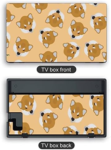 Japão Shiba Inu Dogs Decals Adesivos cobrem placa face protetora da pele para Nintendo Switch