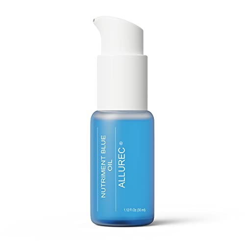 Allerec® Nutrient Blue Oil Luxury Beauty Facial Hidurzing Óleo para Face Lips Skin Skin Seco Recuperação da meia -noite Concentro de óleo essencial
