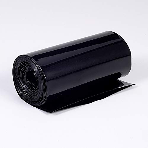 Aicosineg Battery Shrink Wrap PVC 70mm Dia 2,5m/8,2 ft Comprimento do comprimento de mangas de mangas Protetor de protetor