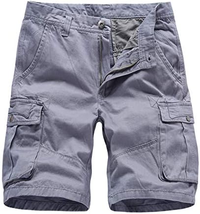 Pangs bolso de bolso ao ar livre de shorts masculinos de colorido de colorido trabalho de cargo de calça calças de cargo masculino de calças masculinas