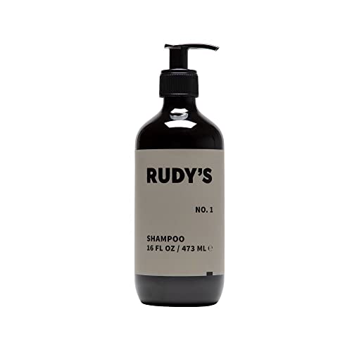 Cabelo clássico de Rudy Pacote de espera forte | Ingredientes naturais com óleo de coco, parabeno e sulfato livre - todos os tipos de cabelo para homens e mulheres