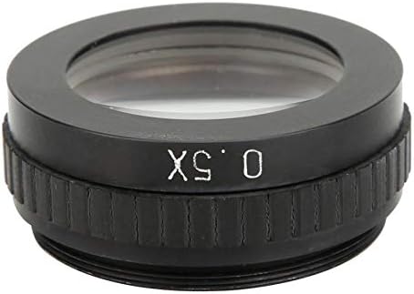 JF-XUAN 0,5X Acexiliar de lente objetiva para câmera de microscópio eletrônico monocular Acessório de encadeamento de
