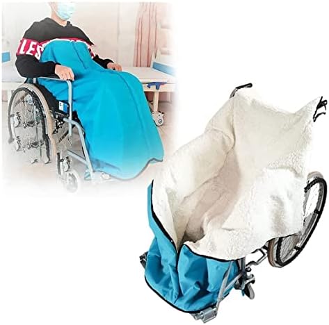 Tampa da perna de cadeira de rodas com cadeira de rodas forro à prova d'água com anel acessório de cadeira de rodas com zíper com