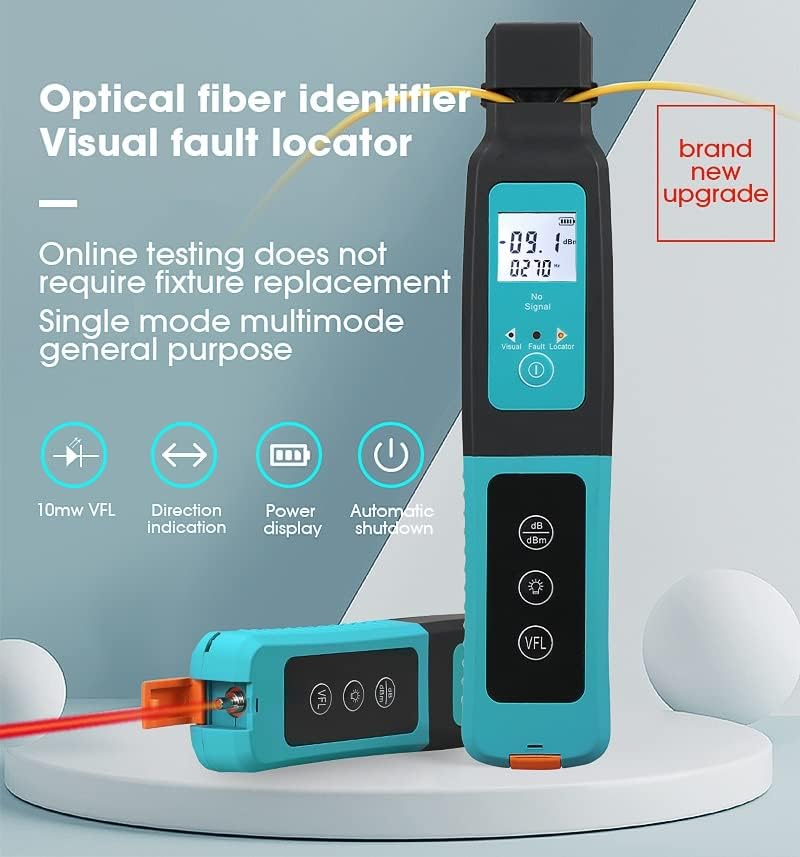 DHTDVD AUA-40 Identificador de fibra óptica Identificador óptico de fibra viva com localização de falha visual de 10MW de 10 MW 800-1700nm SM MM