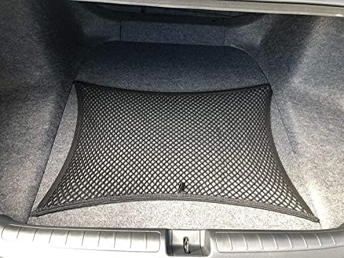 Floor Style Automotive Elastic Trunk Mesh Cargo Net para Honda Accord 2023 - Organizador e armazenamento do tronco premium - rede de bagagem para sedan - Melhor organizador de carros para Honda Accord Hybrid