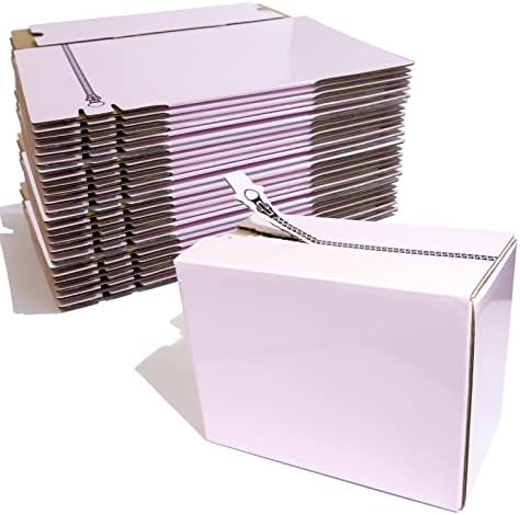 Light Rain Auto-adesivo Zipper Baby Pink Carton Box for Small Business Bedg Salon-Caixa de papelão dura à prova de esmagamento
