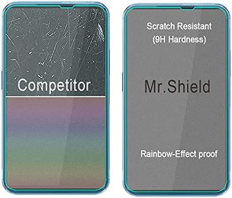 Mr.Shield [3-Pack] projetado para Nokia XR20 [vidro temperado] [Japão de vidro com dureza 9H] Protetor de tela com substituição