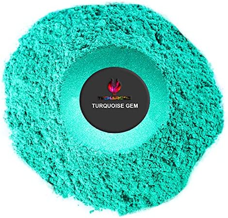 Pó de mica vermelha profunda para resina epóxi 56g / 2oz. Jar - Techarooz 2 Tone Resina Dye Color Pigment Powder