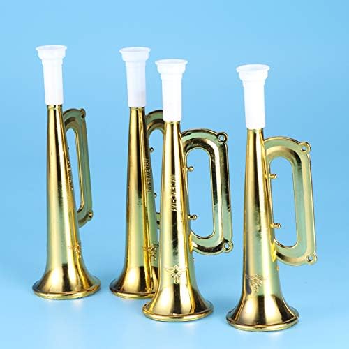 Toyvian mini trompete brinquedo 12pcs trompete de trompete de trompete de ruído Horn Kids trompete brinquedos engraçados blow bift