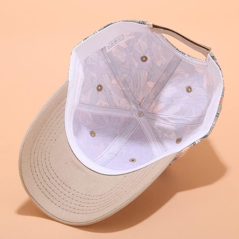 ZSEDP Novo boné de beisebol Mulheres Flores Bordados Sun Chapéus Primavera Meninas do verão Snapback Ajuste Caps de viseira