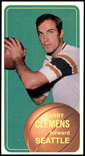 1970 Topps 119 Barry Clemens Seattle Supersonics NM Supersonics Ohio Wesleyan