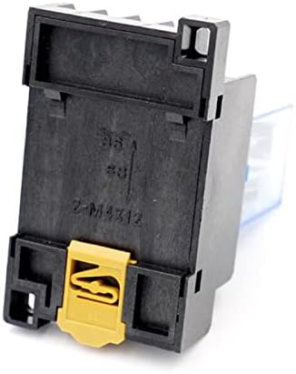 Uncaso ly4nj DC12V 24V AC 110V 220V 14PIN 10A Silver Contact Power Relay Bobina 4pdt com base de soquete