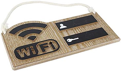 Wi-Fi Senha sinal de corda para negócios, loja, casa, Wi-Fi WiFi WiFi pendurando signo-incluses mini chalkboards para exibir