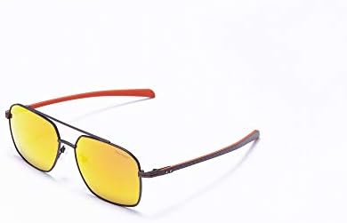 F1 Fórmula 1 Eyewear Gold Collection Boss Matte Dark Gun Unisex Sunglasses-F1S1009
