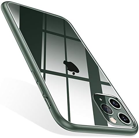 Torras Diamond Clear iPhone 11 Pro Max Case, não amarelo [Proteção contra queda militar] Slim Choffrof Hard PC Back
