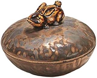 TOZAI HOME - Caixa decorativa de bronze - coelho