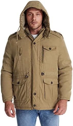 Jaqueta adssdq masculina, férias da moda Casacos masculinos de manga longa de inverno plado size ajuste jaqueta à