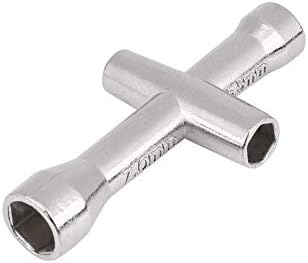 Chave cruzada de metal dilwe, 4/5 / 5.5 / 7mm de manga cruzada de chave rc crawler acessório de carro acessório