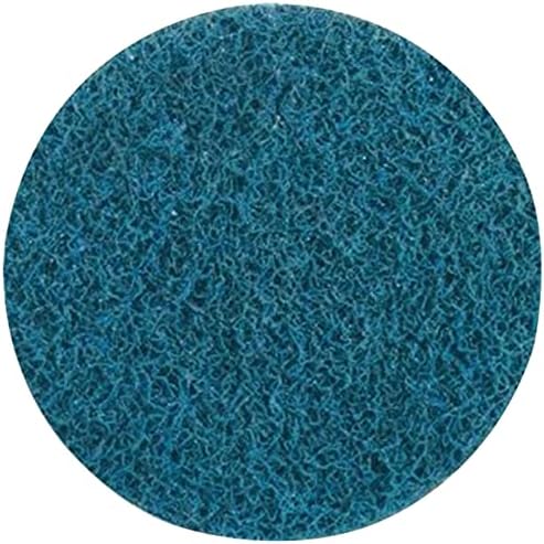 ABRASIVOS UNIDOS SAIT 77134 6 Gancho e loop Discos de condicionamento de superfície não tecidos muito finos azul, 10 pacote