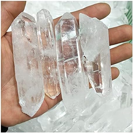 Ashrxn Stone Crafts Natural Double Double Lemurian Seed Quartz Crystal Point