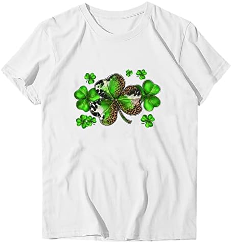 Saint Patricks Day Pullover Womens Floral Casual Crewneck Plus Size Party Irish Shirt