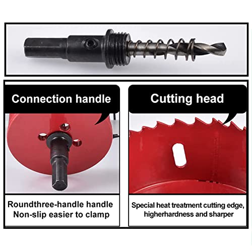 Yinpecly BIMETAL HOLE VER SRILO PROFISSIONAL M42 HSS Bits de perfuração de aço inoxidável Ferramenta Kits de broca de abridor de