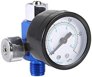 Filtro do regulador de pressão do ar, kit de medidor de pressão do separador de óleo de água, 140psi