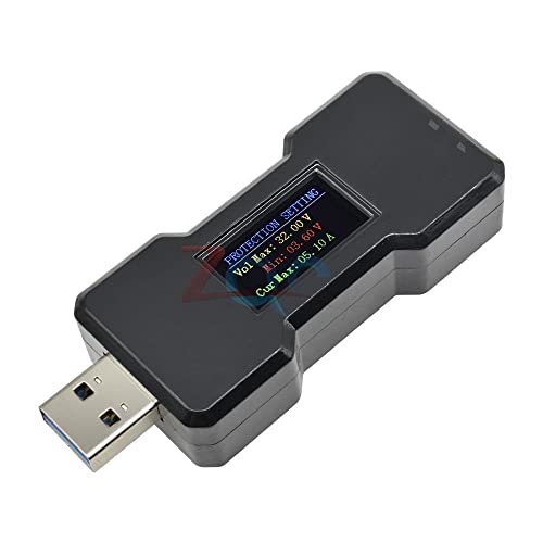 FNB18 USB Tester DC Digital Voltímetro AmPERIMETRO Corrente Medidor de tensão AMP VOLT VOLT DETETOR DE POWER POWER BANK CARREGADOR