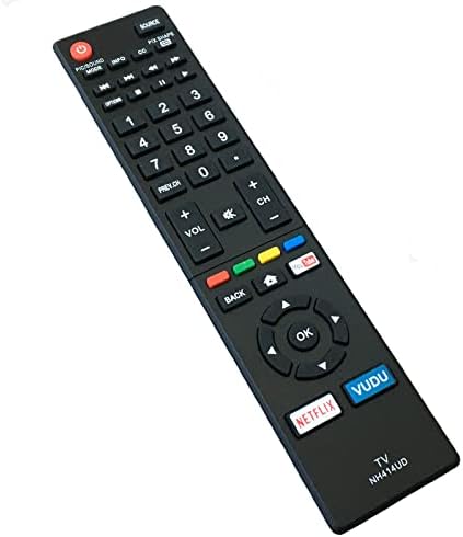 Controle remoto de substituição Compatível para Sanyo Smart LED LCD TV HDTV NH414UD FW55C78F FW55C87F FW65C78F FS32C06F FW43C46F FW43C46FB FW43C46F-BE