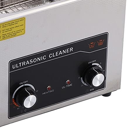 Limpador ultrassônico de 10L, máquina de limpeza de instrumentos domésticos, tipo de limpeza de objetos finos do tipo botão, casca