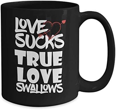 O amor é uma merda, o amor verdadeiro sussurra caneca atrevida, mas engraçada, presente dia dos namorados para namorada ou esposa gag presentes para mulheres