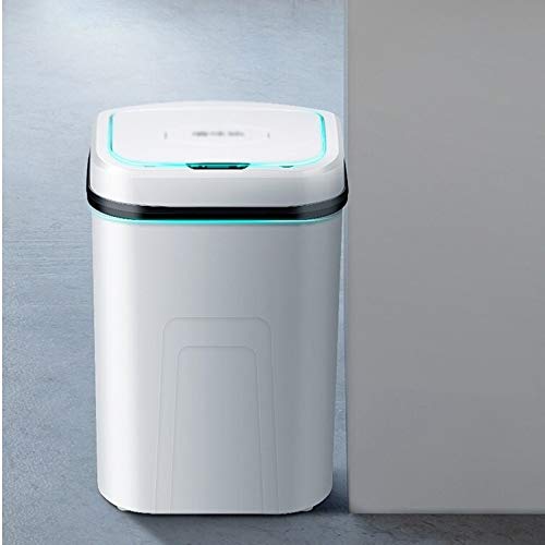 N/A 15L Lixo de indução inteligente pode sensor de lixo automático de lixo automático Lixo elétrico inteligente para a cozinha do banheiro