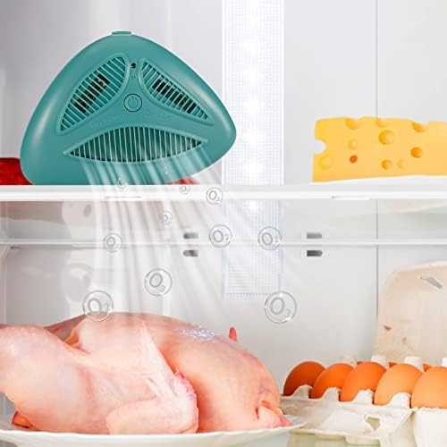 Shijayi Electronic Recarregável Refrigerador odor Eliminador Fridge Deodorizador Remova odor e prolonga a vida útil alimentar