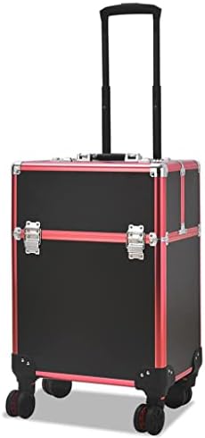 N/A mala Travel Beauty Cosméticos Caixa de armazenamento Bagagem Art Case de viagens de viagem de grande capacidade