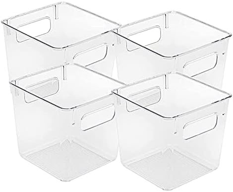 Caixas de armazenamento de armazenamento de geladeira organizador de geladeira ZCX Caixa de organizador transparente multifuncional para banheiro de cozinha e caixas de organizadoras de geladeira de escritório caixas