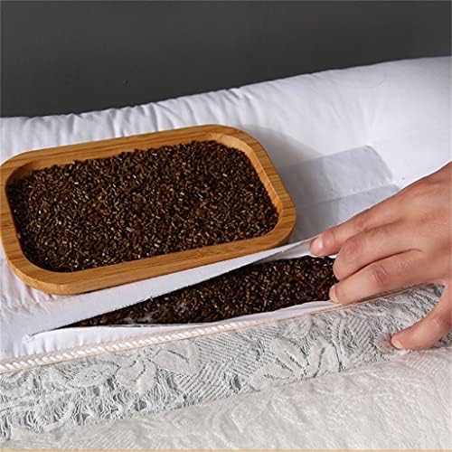 Yymhz Cotton Lace Cassia travesseiro Core de pescoço travesseiro de travesseiro respirável Core de travesseiro de estilo único