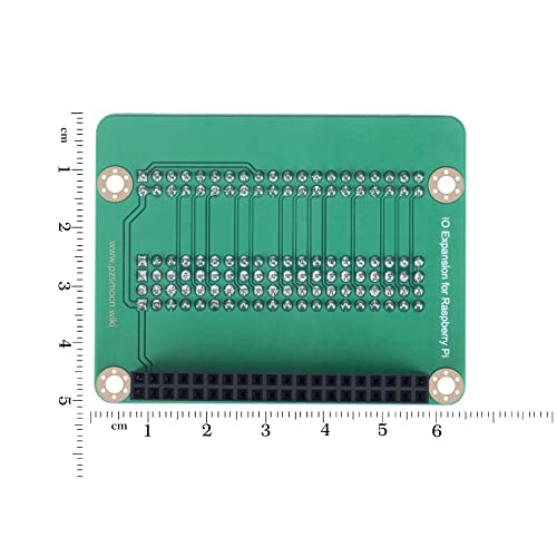 Placa de expansão PZSMOCN IO Compatível com Raspberry Pi 3, PI 4 e PI 400. Com tela de seda de contraste de 40 pinos,