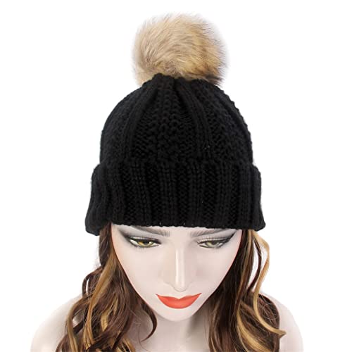 N/A Fashion Ladies Hair Hat Hat Black Chap