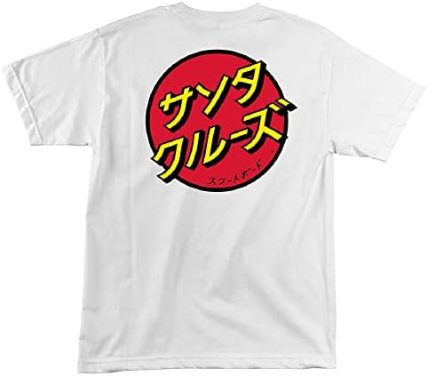 Camiseta de manga curta masculina de Santa Cruz