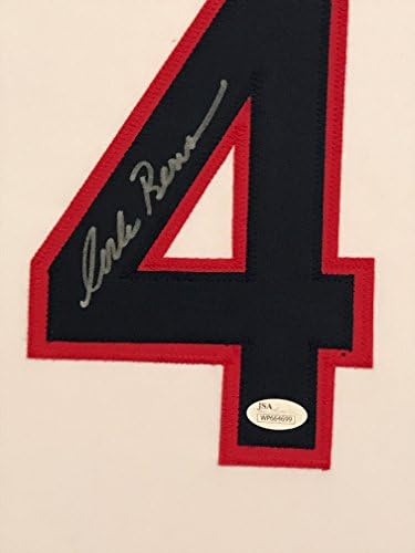Corbin Bersen Dorn autografou a Cleveland Indians Jersey JSA COA
