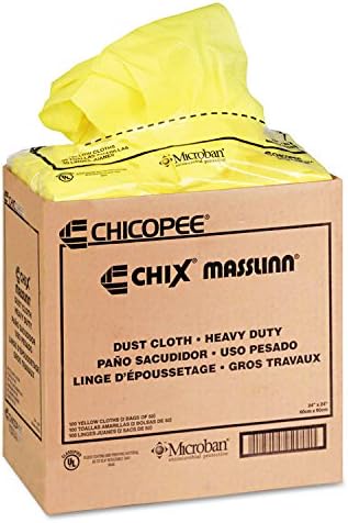 Chix 0911 Masslinn Poeira, 24 x 24, amarelo, 50/bolsa, 2 sacos/caixa