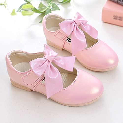 Sapatos infantis sapatos de couro branco bowknot meninas sapatos princes