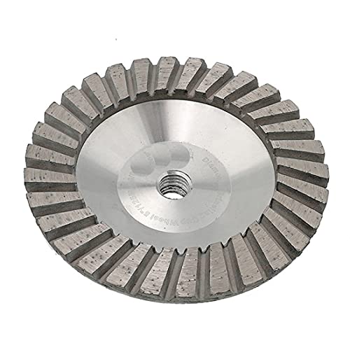 Xucus 4 100mm de alumínio à base de diamante Roda de copo M14 5/8-11 Pedra de rosca -