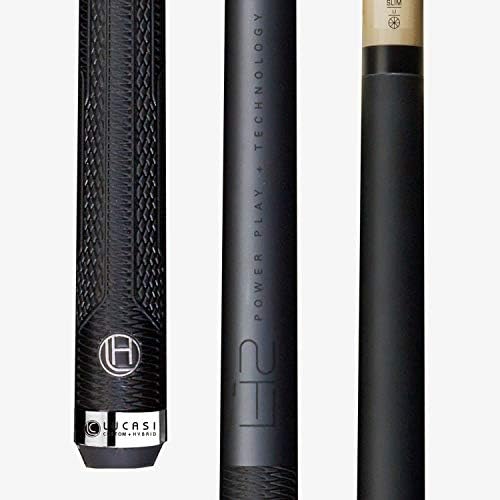Lucasi LHC17 Black Pool Stick Stick Uni-Loc Kamui Pro Soft Tip G5 Grip de espuma