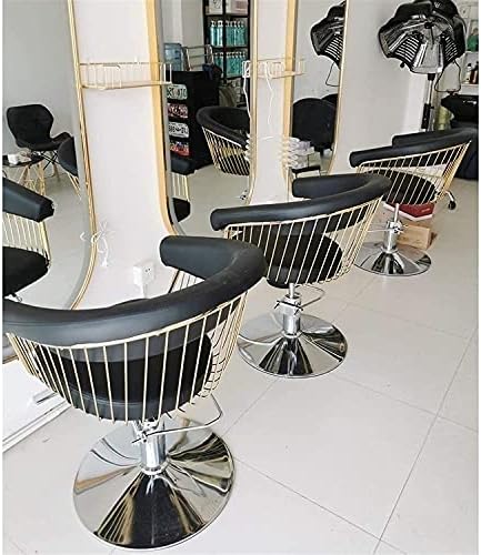 Cadeira de salão cadeira hidráulica para negócios ou casa, cadeira de cabeleireiro de pedestres de tatuagem cadeiras de barbeiro pesado hidráulico hidráulico cadeira de cadeira de penteado de cadeira de penteado