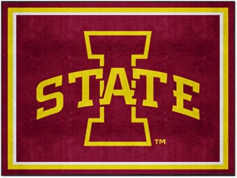 Fanmats 19241 Iowa State University Rug, Team Color, 87 x 117